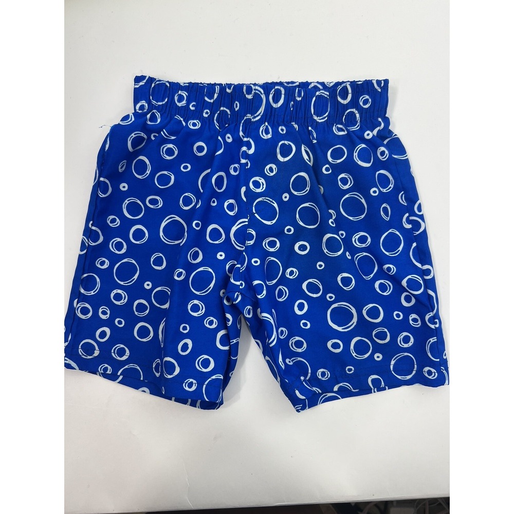 Sol Swim Shorts Youth Boys‎ Sz 3T Blue Mesh Lining